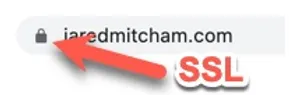 An image showing the lock icon indicating a secure website