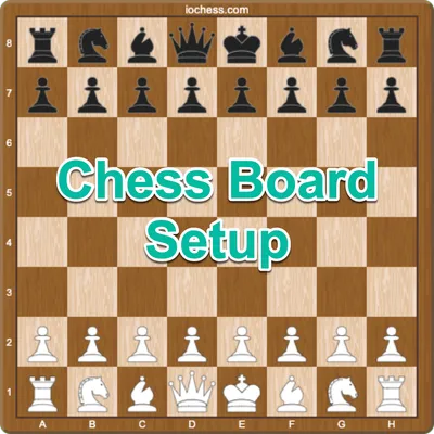 Chess board setup image