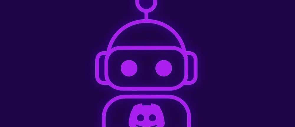 A colorful image of a animated figure on his computer at night